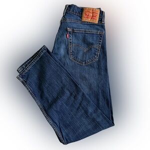 Levi's 505 Men's Blue Jeans Size 34x32